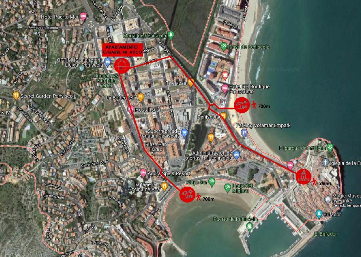 Atico Nuevo Con Terraza Peniscola Peníscola Exterior foto